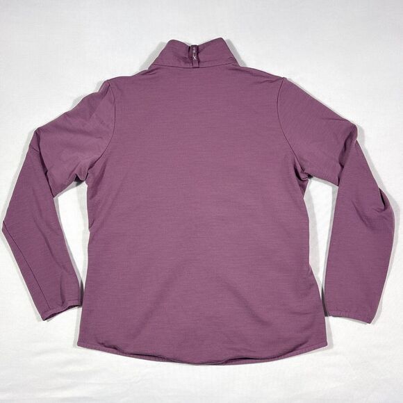 RLX Ralph Lauren Purple Quilted Hybrid Athletic Jacket Full Zip Light Women S - Picture 7 of 9